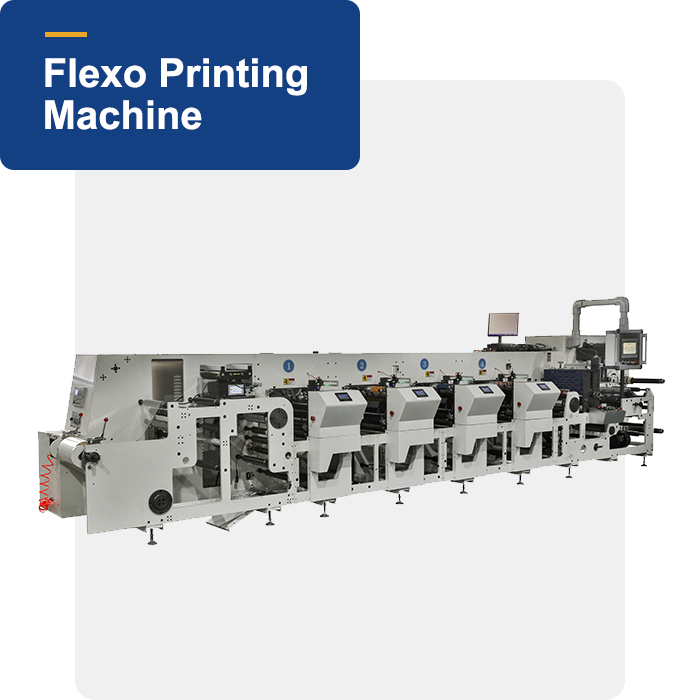 máquina de impressão flexográfica