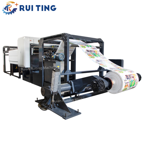 Rolo rotativo de papel impresso em tamanho A4 com largura 1700 profissional para máquina de corte de folhas